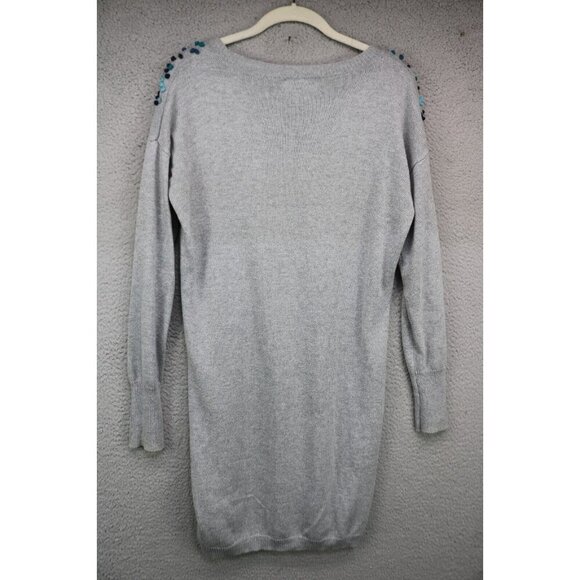 Ruby Moon Anthropology Long Sleeve Pullover Sweater Dress-Medium-Wool Blend-Soft - Picture 7 of 9